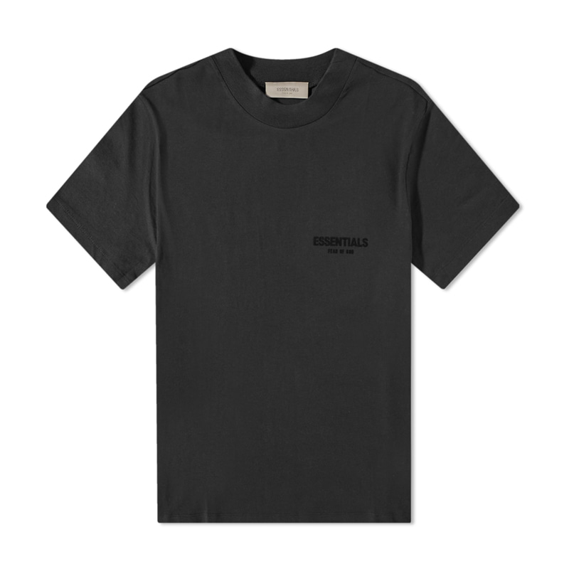 [피어오브갓] 에센셜 더 코어 컬렉션 스트레치 리모 반팔 티셔츠 (블랙) 125BT212060F