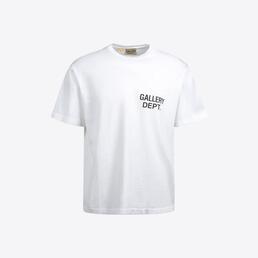 갤러리디파트먼트 남성 수베니어 반팔 티셔츠 (화이트) VST 1030